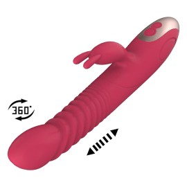 Vibrador Rotativo Vai e Vem Recarreg�vel com 8 Modos de Vibra��o e 7 modos de vai e vem - Palmer - YOUVIBE