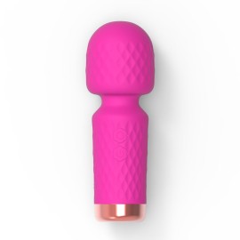 Mini Vibrador Microfone sem fio recarregvel  - Hero  rosa