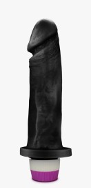 Vibrador P�nis Pura Lux�ria 18x4,5cm - Preto 