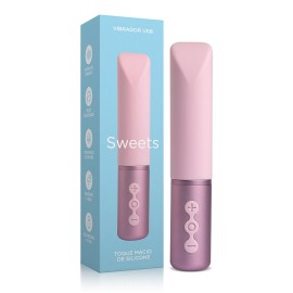 Vibrador Sweets 5 modos de vibra��o - recarreg�vel 