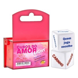 Dado Duplo cubo do amor - hot liht