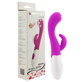 Vibrador com estimulao  ponto G - Pretty love Arthur 