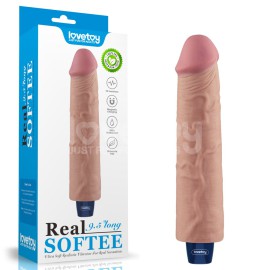 Pnis Realstico Recarregvel com 10 Modos de Vibrao - 23,7 x 4,8cm - 9,5