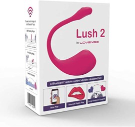 Lovense Lush 2 - Vibrador e estimulador para casal