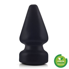 Plug Silicone  Jamanta - 24x11cm preto