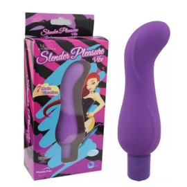 Mini Vibrador  Slender vibe - roxo aveludado 7 vibraes 