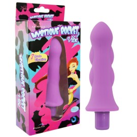 Mini Vibrador  Mystique Rocket - roxo aveludado 7 vibraes 