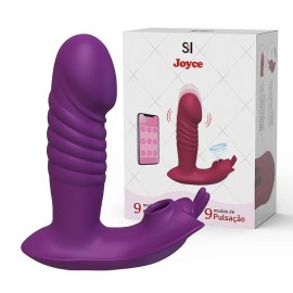 Vibrador de Ponto G e Clitris com Pulsao - Joyce - APP - SI