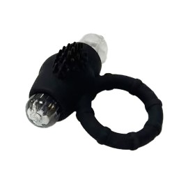 Anel Silicone Flexvel com Vibrao - YOUVIBE - preto