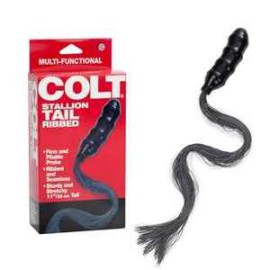 Colt stallion tail - Plug com cauda 2 em 1