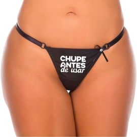Calcinha Fio Dental Chupe Antes De Usar