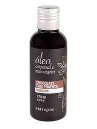 Loo Aromtica para massagem sensual - chocolate com pimenta