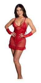 Camisola Karine  Sexy -  vermelho 