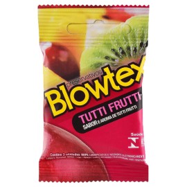 Preservativo lubrificado Tutti-frutti - Blowtex