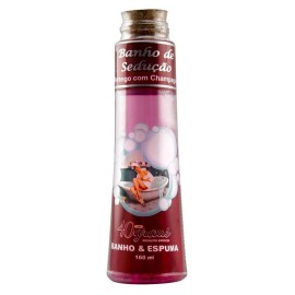 Espuma de banho da seduo - Morango com champanhe