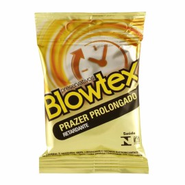 Preservativo lubrificante Prazer prolongado- Blowtex