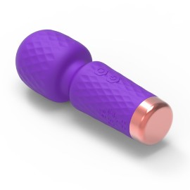 Mini Vibrador Microfone sem fio recarregvel  - Hero  roxo