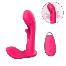 Vibrador de Ponto G e Clitris com Dedilhar Slap / com controle Remoto