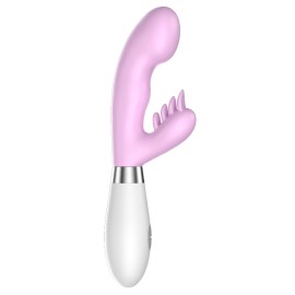 Vibrador Ponto G com 10 Modos de Vibra��o e Estimulador Clitoriano - XXOO