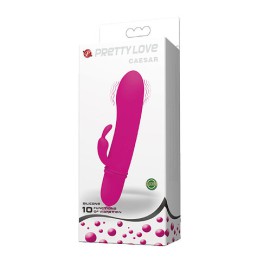 Mini Vibrador pretty love caesar  - silicone medico com 10 vibraes