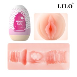 FUNNY EGG em Cyberskin - Masturbado masculino - 1