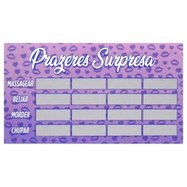 Raspadinha Prazeres surpresa - jogo 
