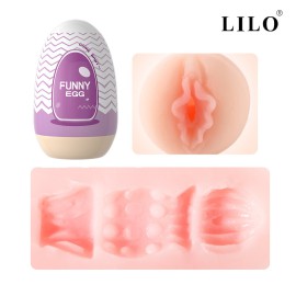 FUNNY EGG em Cyberskin - Masturbado masculino - 4