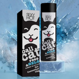 Gel beijvel - ball cat  black ice