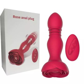  Plug Anal com Vai e Vem / com Controle Remoto - SI