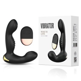 Estimulador de Pr�stata com controle remoto feito em silicone cir�rgico com 10 modos de vibra��o - LILO