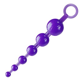 Plug anal Butt plug balls - roxo