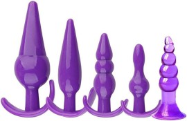  Kit com 5 Plug anal - SI