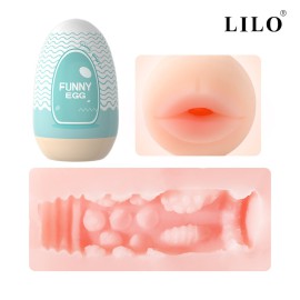 FUNNY EGG em Cyberskin - Masturbado masculino - 5