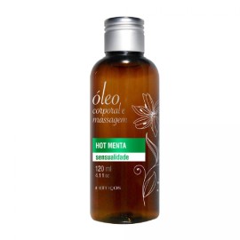 Loo Aromtica para massagem sensual - menta 