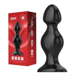 Plug Silicone Butt - 14,5x3cm preto