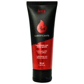 Lubrificante intt Hot - Super quente beijvel - morango