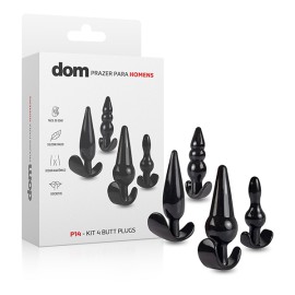 Kit Plug Cnico Silicone - 4 modelos diferentes