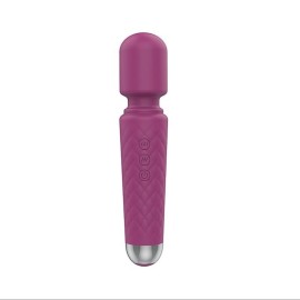 Vibrador Varinha M�gica sem fio recarreg�vel  - roxo