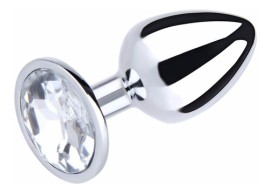 Plug anal hard ao inox -  G cristal 