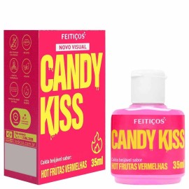 Gel oral Candy kiss - frutas vermelhas hot