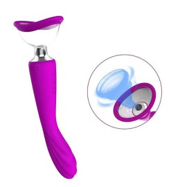 Vibrador de Ponto G e Clitris com Suco - Alan B - SI