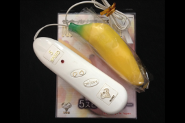 Vibrador Estimulador  - Monkey banana - aveludado 