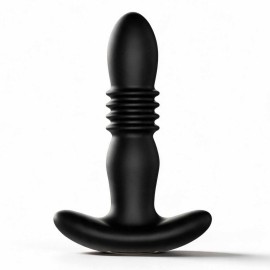 Plug Anal Vai e Vem por Aplicativo com 20 Modos de Vibra��o Recarreg�vel