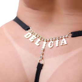 Calcinha Sexy - com escrita - Delicia