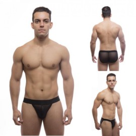 Cueca jockstrap  sado cirre frente e tule 