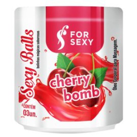 Bolas explosivas cherry bomb - beijável