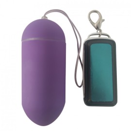 Estimulador Egg  vibrador sem fio  10 vibrao - roxo