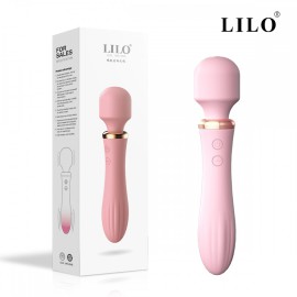 Vibrador Varinha Mgica sem fio - silicone mdico 