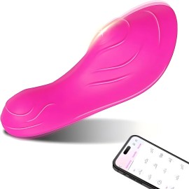 Vibrador para Calcinha com 9 Modos de Vibra��o e Controle por Aplicativo