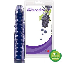 Dildo Simples Slin - vertebrado - uva